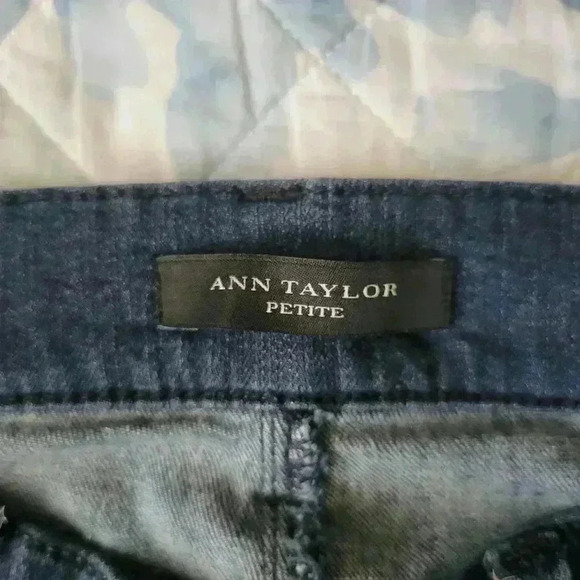 ANN TAYLOR jeans size 0 petite - Picture 3 of 5